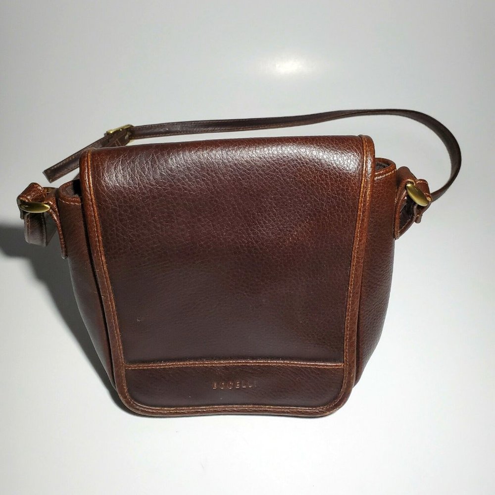 Bocelli Vinyl Leather Cross Body Purse Small Bag